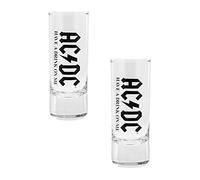 AC/DC Have A Drink On Me Indifférent Lot de verres à shots transparent Verre