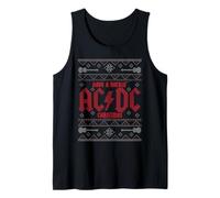 AC/DC Have A Rockin' Christmas Rouge et Gris Débardeur