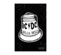 AC/DC Hells Bells Logo Cloche Poster 60x90 cm