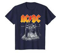 AC/DC - Hells Bells T-Shirt, Enfant, Bleu Marine, 2 Ans