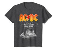 AC/DC - Hells Bells T-Shirt, Enfant, Chiné Foncé, 2 Ans