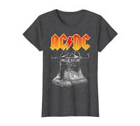 AC/DC - Hells Bells T-Shirt, Femme, Chiné Foncé, XS