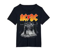 AC/DC - Hells Bells T-Shirt, Femme Grandes Tailles, Noir, 2X
