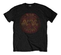 Ac/Dc High Voltage Vintage Autorisé T-shirt Hommes