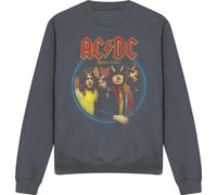 AC/DC - "Highway To Hell" Sweat-shirt pour homme/femme unie TV11137 (XL) (Charbon de bois)