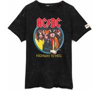 AC/DC - "Highway To Hell" T-Shirt pour homme/femme Unie NS6640 (M) (Noir)
