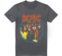 AC/DC - "Highway To Hell" T-shirt pour homme TV13300 (S) (Charbon de bois)
