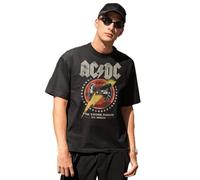 AC/DC Homme Meacdcrts038 T-Shirt, Noir, L EU