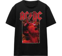 AC/DC - "Horns" T-shirt Homme/Femme Unie TV15427 (S) (Noir)