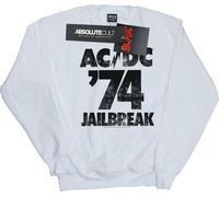 AC/DC - "Jailbreak 74" Sweat-shirt pour homme BI4300 (XL) (Blanc)