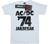 AC/DC - "Jailbreak 74" T-shirt pour homme BI7350 (XXL) (Blanc)