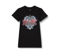 AC/DC Legend Icon Officiel imprimé T-Shirt pour Homme Col Ras du Cou Manches Courtes Coton Coupe régulière,BlackIce_Noir, Taille XS