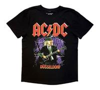 AC/DC Let There Be Rock Dusseldorf EU Tour 25 T Shirt Size S