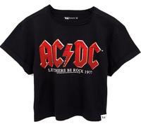 AC/DC - "Let There Be Rock" T-shirt pour femme NS6834 (XXL) (Noir)