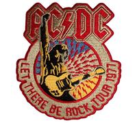 Ac/Dc Let There Be Rock Tour 1977 Woven Patch