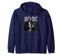 AC/DC Live London 78 Classic Rock Tour, Concert Vintage Sweat à Capuche