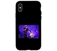 AC/DC Live Stage Rock Legends Concert Lumières Violettes électriques Coque pour iPhone X/XS