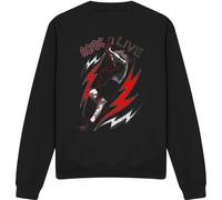 AC/DC - "Live" Sweat-shirt pour homme/femme unie TV11151 (XXL) (Noir)