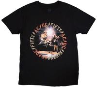 AC/DC - "Live " T-shirt homme/femme unie RO10475 (S) (Noir)