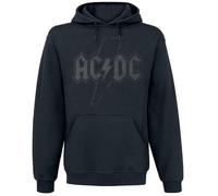 AC/DC Logo Black Homme Sweat-Shirt à Capuche Noir