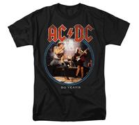 Ac Dc - Logo Tournée - T-Shirt À Manches Courtes Unisexe Pour Adulte - Noir