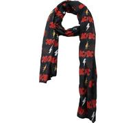 AC/DC Logo Unisexe Foulard noir/rouge 100% Polyester