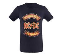 AC/DC Maillot pour Hommes M Noir