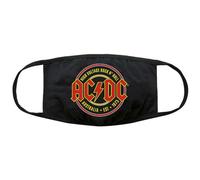 AC/DC Masque unisexe adulte Est. 1973 (taille unique) (noir/rouge)