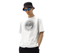 AC/DC Men's T-Shirt Black Ice 08/09 Print, White, Size Small