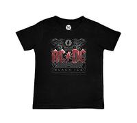AC/DC Metal-Kids - Black Ice Unisexe T-Shirt Noir 100% Coton