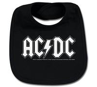 AC/DC Metal-Kids - Logo Unisexe Bavoir noir 100% Coton Non défini