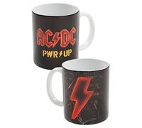 AC/DC Mug - PWR/UP AC DC Tasse à café Tasse à café en céramique Noir 320 ml