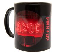 AC/DC – Mug PWR UP – Taille unique – Noir/Rouge