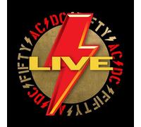 AC/DC, Neues Album 2024, Live, Goldene Limitierte Vinyl (Remastered), LP mit brandneuem AC/DC-Jubiläums-Artwork Druck 30cmx30cm