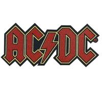 AC/DC Application Logo patch patch patch officially Licensed Products Classic Rock Artwork Iron-On/Sew-On, patch embroidered