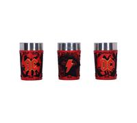 Ac/Dc Pack 3 Verres À Shot Logo