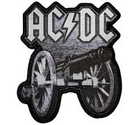 AC/DC - Patch à repasser FOR THOSE ABOUT TO ROCK (Taille unique) (Noir/Gris)