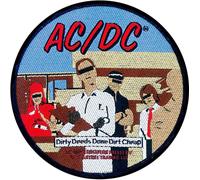 AC/DC - Patch "Dirty Deeds", tissu tissé RO6346 (taille unique) (Coloré)