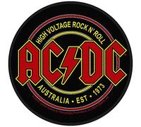 AC/DC Patch High Voltage Rock N Roll 9 x 9 cm