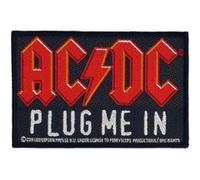 AC/DC Patch Plug Me In 10 x 6,5 cm Noir G