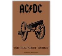 AC/DC poster tissu For Those About To Rock 75 x 110 cm G