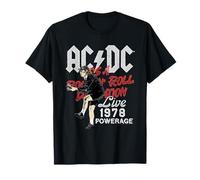 AC/DC Rock and Roll Damnation Live 1978 Powerage T-Shirt