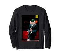 AC/DC Rock Icon Schoolboy Guitare Solo Stage A Live Manche Longue