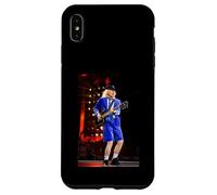 AC DC Rock Legend Schoolboy Guitare Solo Stage Coque pour iPhone XS Max
