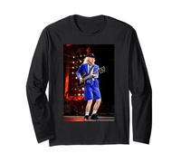AC DC Rock Legend Schoolboy Guitare Solo Stage Manche Longue