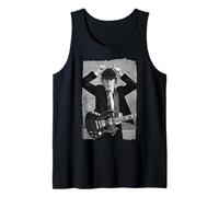 AC/DC Rock Music Band Angus Young Distressed Photo Débardeur