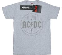 AC/DC - "Rock N Roll Damnation" T-shirt pour fille BI3978 (140-146) (Gris)