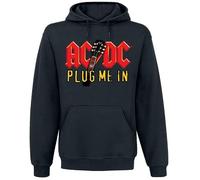 AC/DC Rock Or Bust Homme Sweat-Shirt à Capuche Noir 50% Coton, 50% Polyester Regular/Coupe Standard
