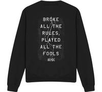 AC/DC - "Struck" Sweat-shirt pour homme/femme unie TV11149 (XXL) (Noir)