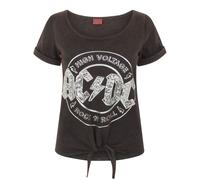 AC/DC - T-shirt à sequins ´High Voltage´ - Femme (NS4286)
